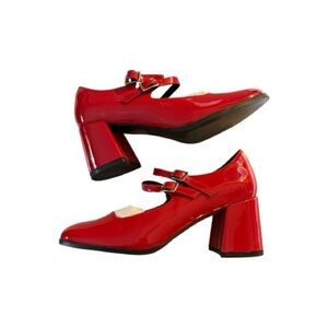 Dream Pairs Double Straps Mary Jane Pumps
